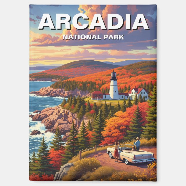 Arcadia National Park Magnet (Front)