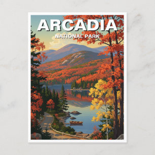 Arcadia National Park Postcard