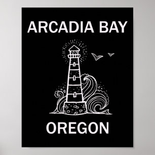 Arcadia Strange Island Two Whales Diner Poster