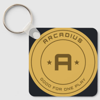 Arcadius Arcade Token Keychain