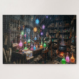 Arcane Alchemy:The Master’s Secret Workshop Jigsaw Puzzle