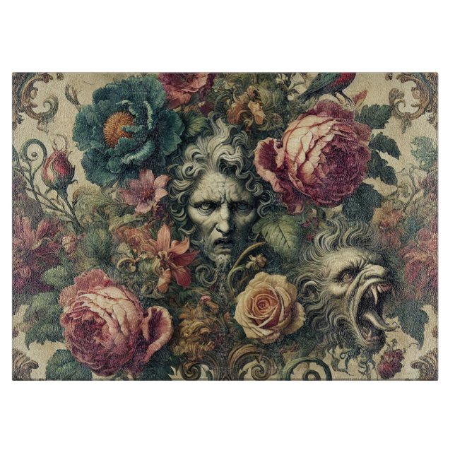 Arcane Atelier – Gothic Victorian  Cutting Board (Front)