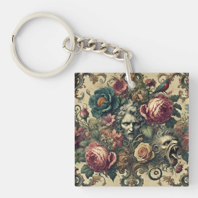 Arcane Atelier – Signature Gothic Key Ring (Front)