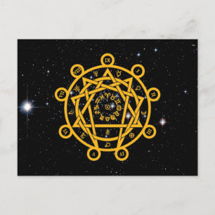 Arcane Enneagram Postcard