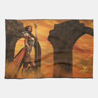 Arcane Warrior Tea Towel
