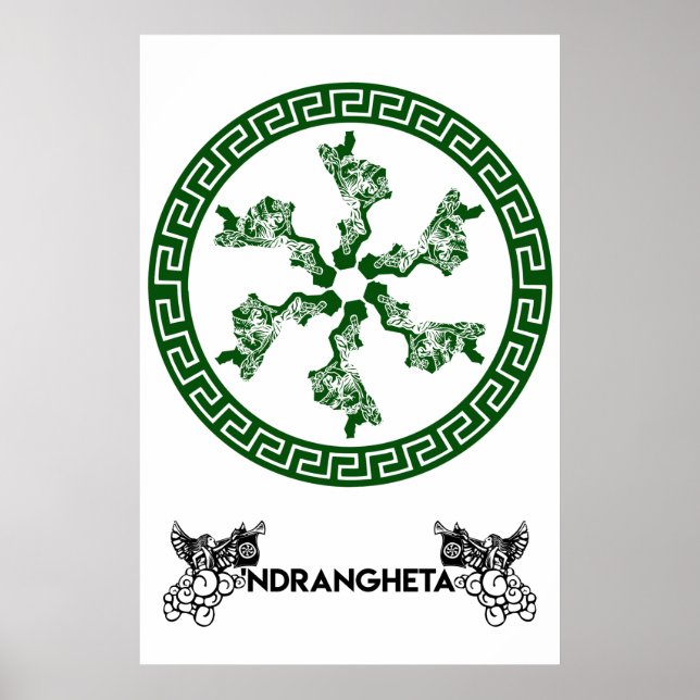 Arcangelo Gabriele - 'Ndrangheta Poster (Front)