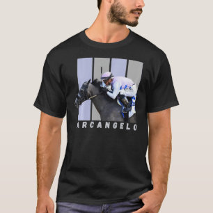 Arcangelo Horse Horse Racing Santa Del Mar  T-Shirt