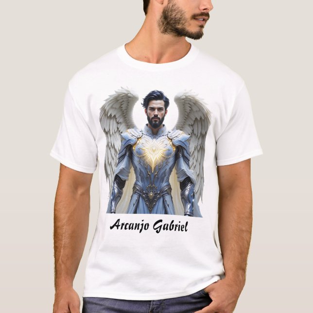 Arcanjo Gabriel Basic Male Shirt (Front)