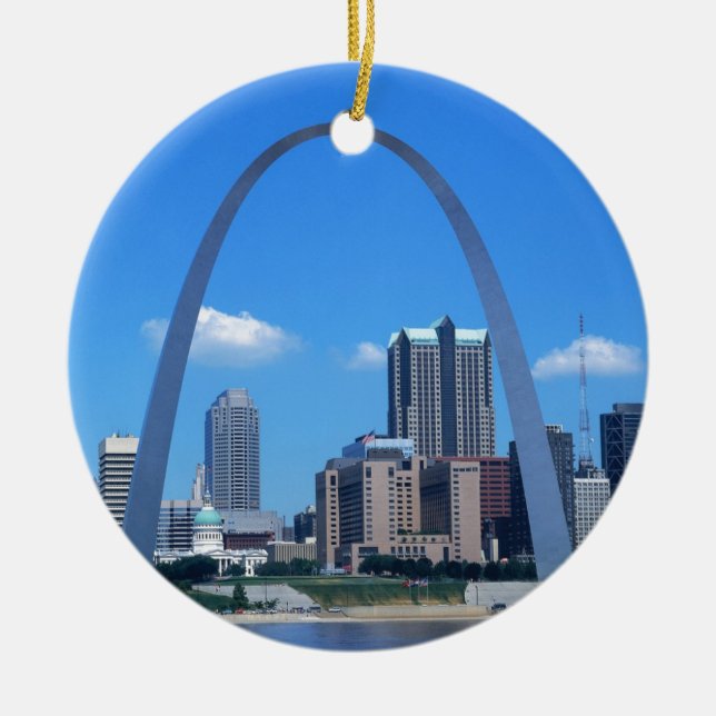 ARCH 2 CERAMIC TREE DECORATION (Front)