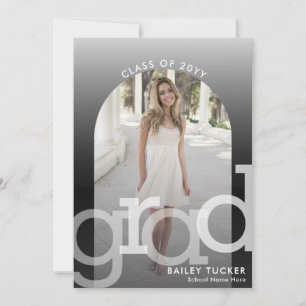 Arch 2-Photo Ombre Graduation Announcement