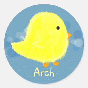 Arch Baby Chick Stickers