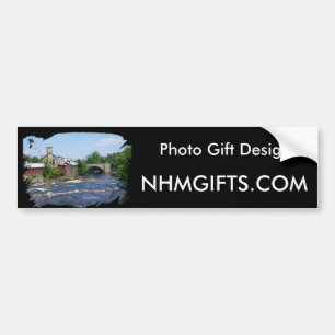 Arch Bridge , Photo Gift Designs, NHMGI... Bumper Sticker