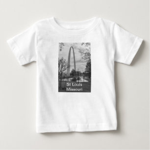 Arch From The Park Grayscale Baby T-Shirt