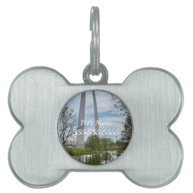 Arch From The Park Pet ID Tag (Front)