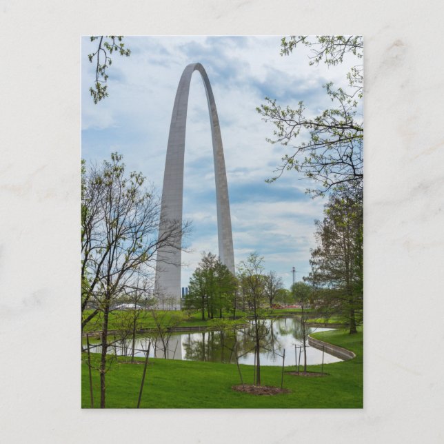 Arch From The Park Postcard (Front)