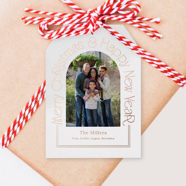 Arch Greeting REAL FOIL Christmas Holiday Card (Creator Uploaded)