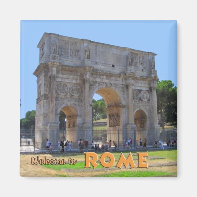 Arch of Constantine Rome Magnet (Front)
