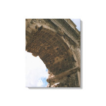 Arch of Titus, Rome - Wrapped Canvas Print