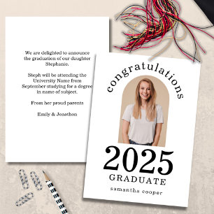Arch Photo Congrats Graduate 2023 Name Announcement