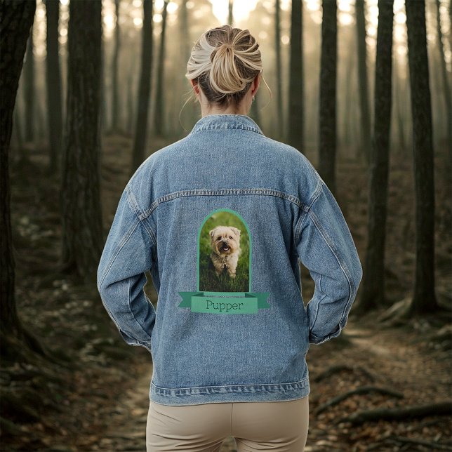 Arch Photo For Pets Denim Jacket (Creator Uploaded)