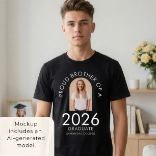 Arch Photo Proud Brother of 2026 Graduate T-Shirt