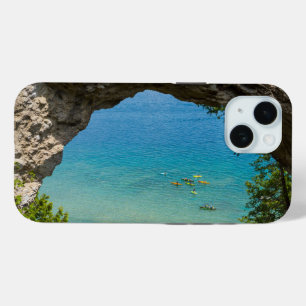 Arch Rock Canoeing iPhone Case