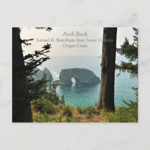 Arch Rock, Samuel H. Boardman, Oregon Coast Postcard