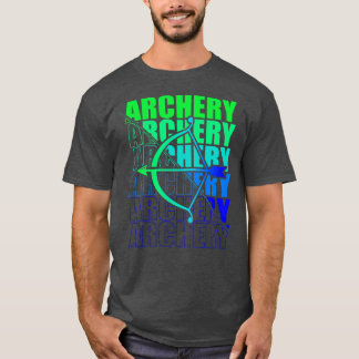 Arch Sport Archer Archery Arrow And Bow 6 T-Shirt