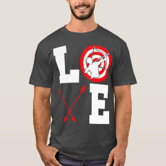 Arch Sport Archer Archery Arrow And Bow  (7) T-Shirt