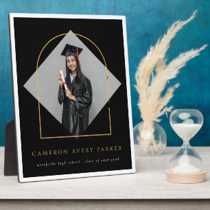 Arch Tassels Minimalist Frame Photo Graduation