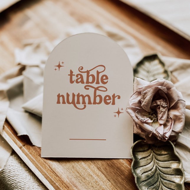 Arch Wedding Table Numbers (Creator Uploaded)