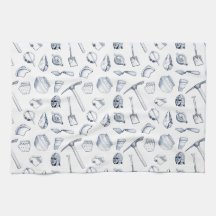 Archaeological Fragments Tea Towel