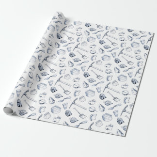 Archaeological Fragments Wrapping Paper