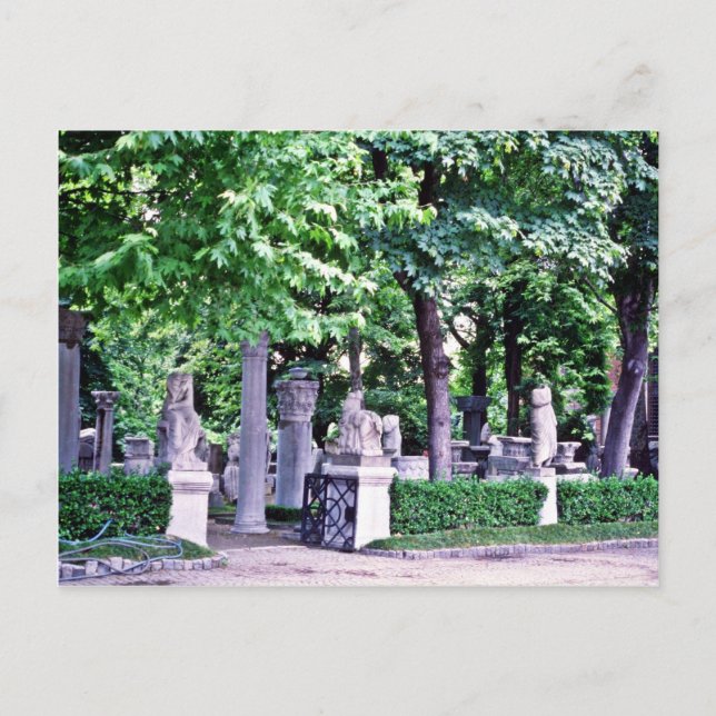 Archaeological Gardens, Istanbul Postcard (Front)