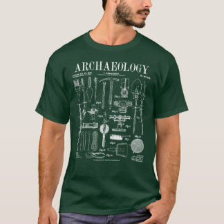 Archaeologist Archaeology Student Field Kit Vintag T-Shirt