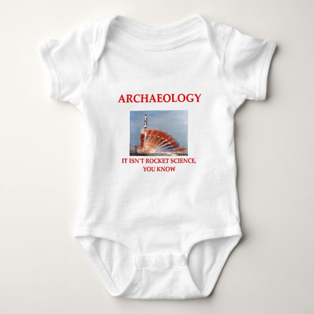 archaeologist baby bodysuit (Front)
