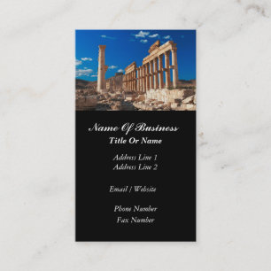 Archaeologist Business Card