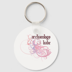 Archaeology Babe Key Ring