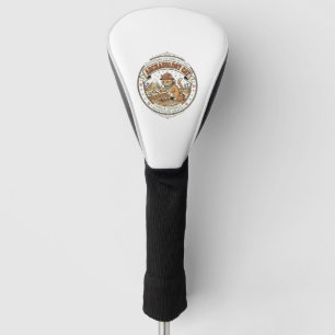 Archaeology Cat Archaeology Cat Vintage Vector Art Golf Head Cover