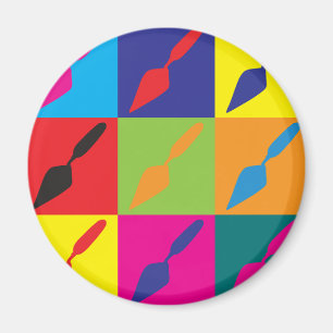 Archaeology Pop Art Magnet