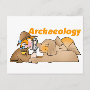 Archaeology Postcard