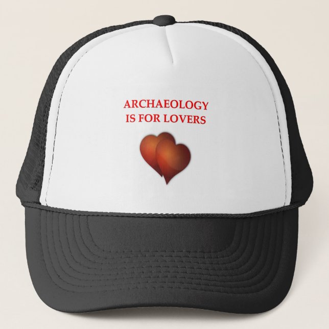 archaeology trucker hat (Front)