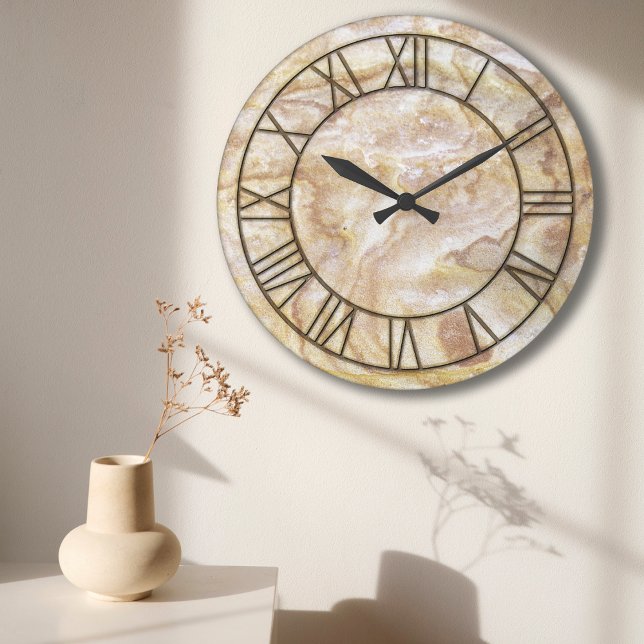 Archaic Marble Print Wall Clock (Creator Uploaded)
