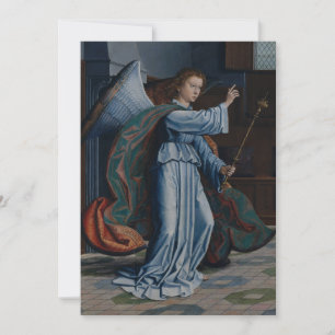 Archangel Gabriel by Gerard David Invitation