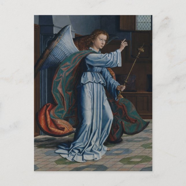 Archangel Gabriel by Gerard David Postcard (Front)