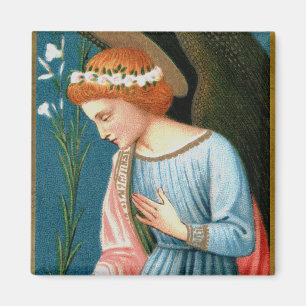Archangel Gabriel, Lippi’s Annunciation (Detail) Magnet