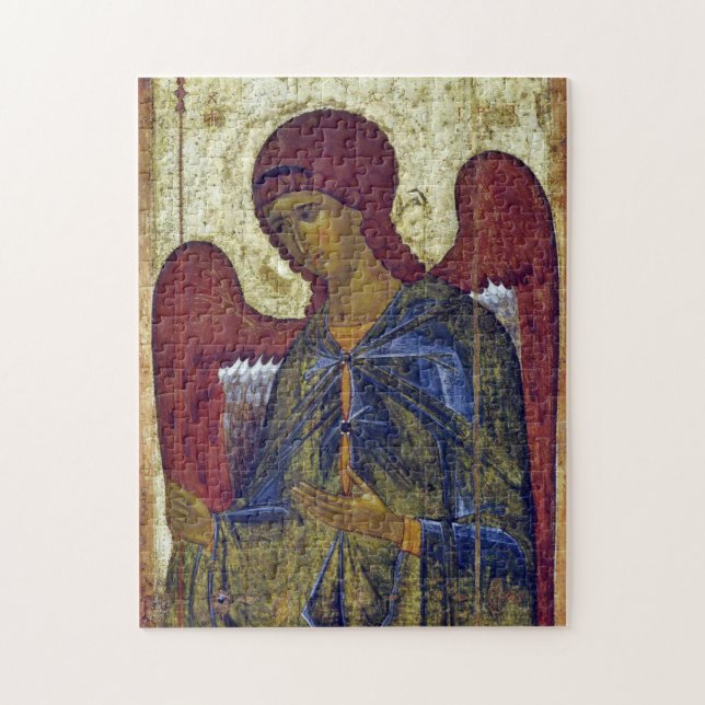 Archangel Gabriel Orthodox Christian Icon Jigsaw Puzzle (Vertical)