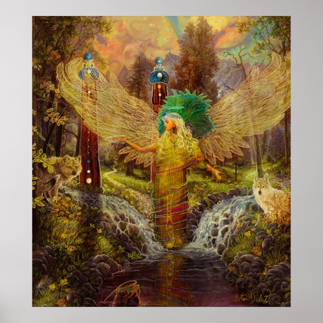 Archangel Haniel Poster (Front)
