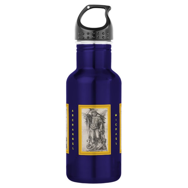 Archangel Michael 532 Ml Water Bottle (Front)