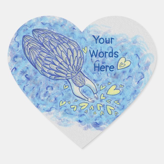 Archangel Michael Art Custom Decal Stickers (Front)